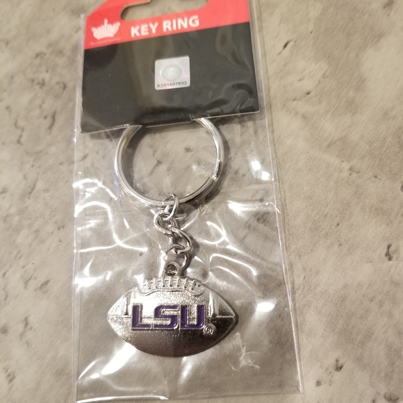 LSU Football Key Ring - Picture 1 of 1